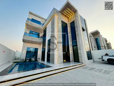 Villa for sale opposite a garden, including registration fees, electricity, water and air conditioning.