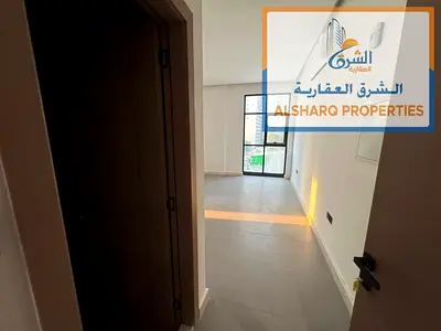 The most beautiful and elegant apartments, a one-bedroom apartment, first occupant, for annual rent in Ajman Corniche.