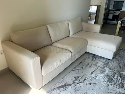 Ikea vimle L shape sofa bed with mattress