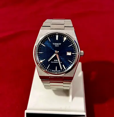 Tissot Prx Powermatic 80 -Blue waffle dial 40mm-Excellent condition 2026