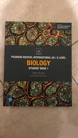 Pearson Edexcel International AS/A Level Biology Student Book 1 - Brand New