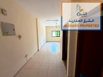 Studio in Al Aalia behind Al Bait Al Mowahad, separate kitchen, split AC and family building.