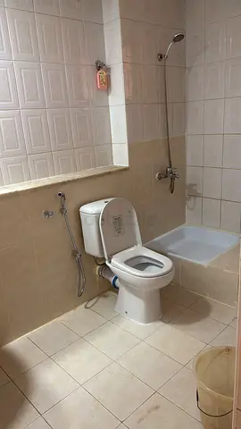 Furnished bedroom with attached bathroom & separate balcony ready to rent