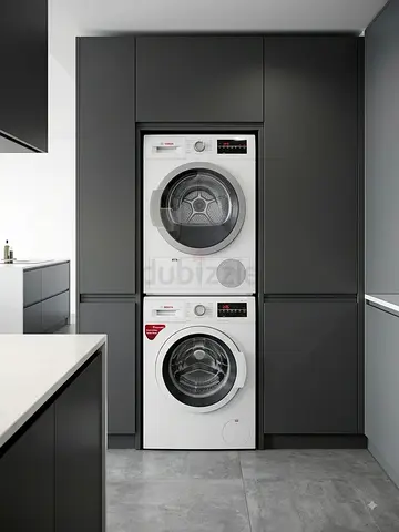Bosch Series 6 Digital 9kg Washer & Dryer Set – Separate Units | Good Working Condition | Free Deliv