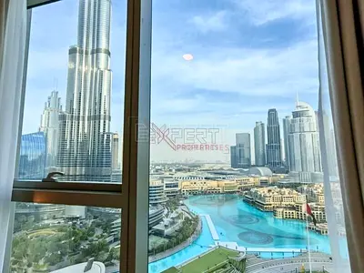 Furnished High Floor | Dubai Fountain & Burj Views