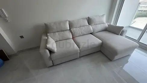 Ikea Eskilstuna L shape sofa bed with storage