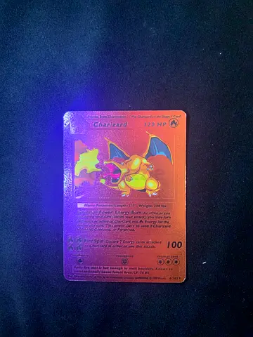 Pokémon card Charizard