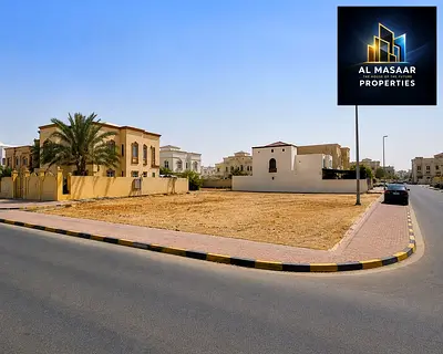 Prime residential corner plot for sale in Al Rawda 3, Ajman – an investment opportunity to build your dream home or luxury villa