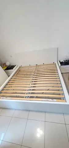 Ikea Queen Bed with mattress