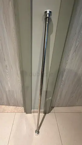 Adjustable Curtain Rod (No-Drill, 125-220cm)