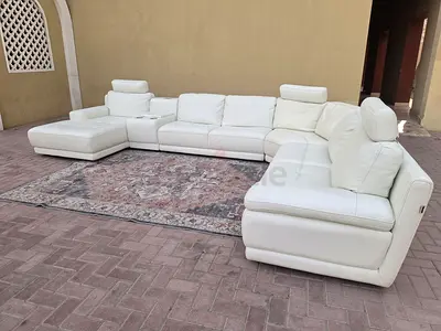 Original Leather Marina Home U Shape Sofa Perfect Condition