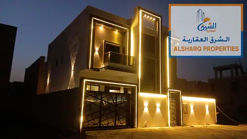 Luxury Villa for Sale in Al Helio 1 – Modern Design with Spacious Setback for Privacy and Comfort