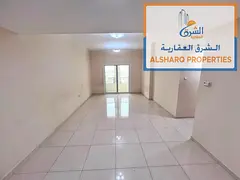 Two bedrooms and a very large living room, storage room, 2 bathrooms, easy access to Sharjah and Dub