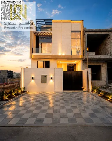 Luxury Townhouse for Sale in Al Helio Center | 5 Master Bedrooms | Double Rooftop | 3,400 Sq. Ft.