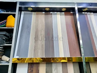 Assorted Wood-Effect Laminate Flooring Sample, spc
