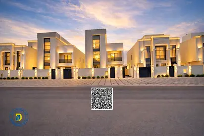 فيلا مودرن 5 غرف مع روف شامل رسوم التسجيل منطقة الحليو2 تملك حر تمويل بنكي