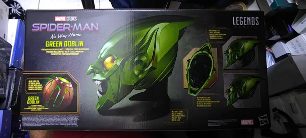 Marvel Legends Green Goblin Helmet (Spider-Man: No Way Home) - Boxed