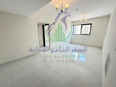 شقة غرفة وصالة أول ساكن للإيجار السنوي في الممزر الشارقة مع بلكونة وحمامين وباركينغ وموقع مميز والدفع مرن