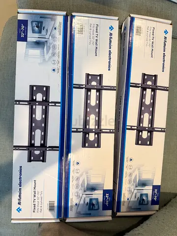 Al-Futtaim Fixed TV Wall Mounts (32"–70") - New in Boxes