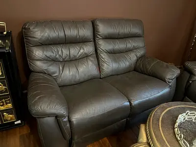 2 seater + 1 seater reclainer sofa set