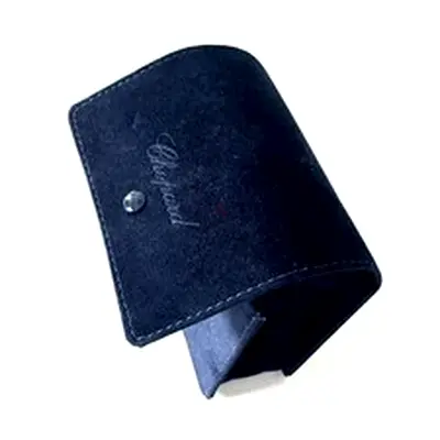 CHOPARD BLUE SUEDE TRAVEL POUCH WATCHES / JEWELRY