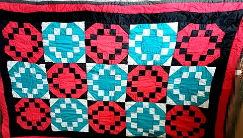 Antique Handmade 1.5 by 2.5 meter