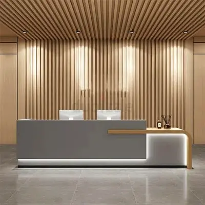 Modern custom made reception desk | New reception desk for sale