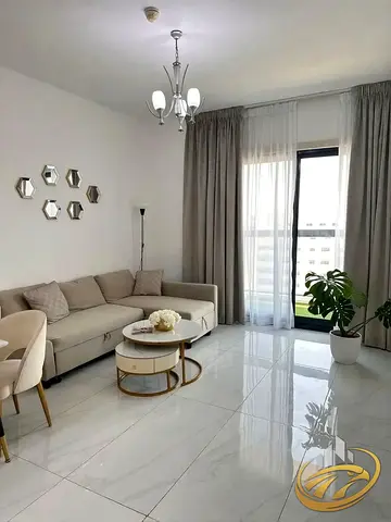 Spacious Furnished 1BR | Up to 6 Payments | Balcony