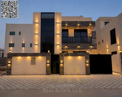 Luxury begins with the facade and continues in every detail of the home | Upscale villa for sale in Al-Haliyo, prime location