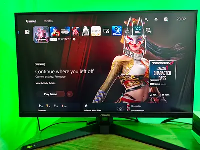 ASUS 27-inch Gaming Monitor - Good Condition Asus 90LM0AR0-B01371 VG27UQ1A Monitor 27