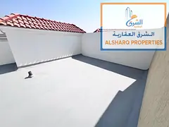 Spacious studio with a large private rooftop in Al Helio 2 – Ajman, central AC, full maintenance b