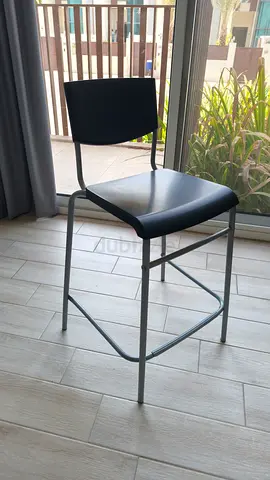 IKEA STIG Bar Stool - Black