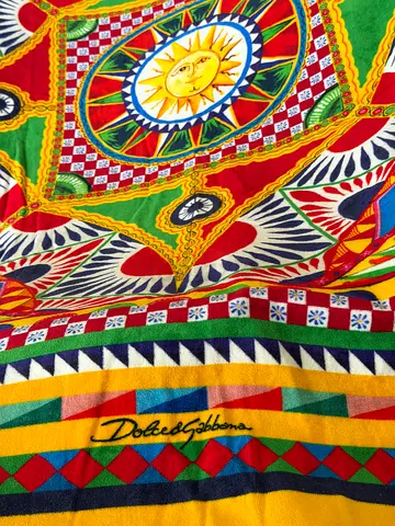 Dolce Gabbana beach towel