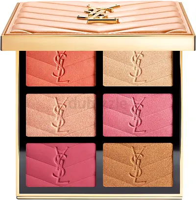 Yves Saint Laurent Couture Face Palette Golden Oasis Limited Edition, 3 Blushes ...