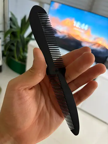 NEW Black Dual Sided Comb - Unisex - Good quality, Unused