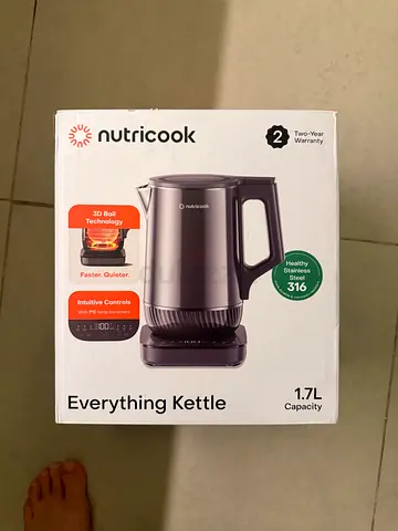Nutricook Everything Kettle 1.7L – Brand New in Box