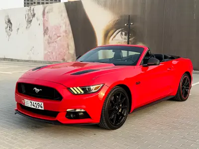 Ford Mustang GT V8 Premium 2016 GCC original paint contract service for agency