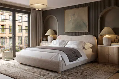 Elegant beautiful 160*200 queen size Bed