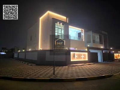 امتلك فيلا موردن زواية شارعين بسعر شامل المكييفات تملك حر لي جميع الجنسيات على شارع الشيخ عمار مباشرة