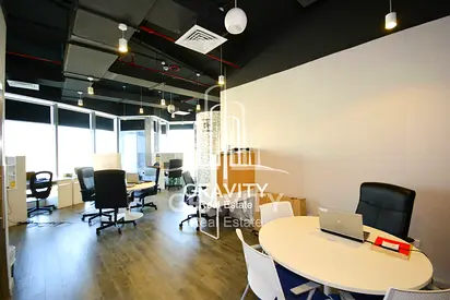 Sea view Semi-Furnished Office | Fully Fitted