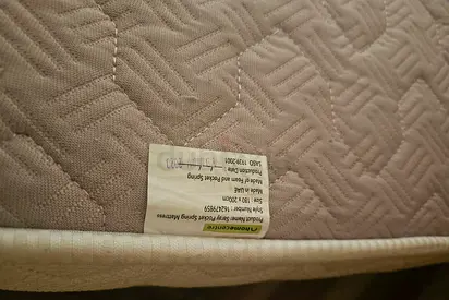Kingbed Mattress - Used Beige Mattress (1-2 years) from homecentre