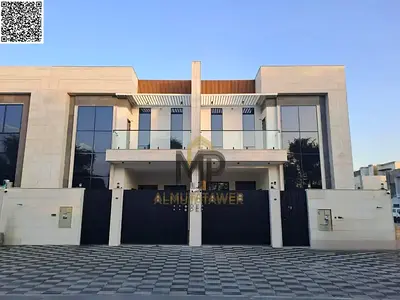 Townhouse for sale in Ajman | Al Yasmin area | 4 bedrooms, majlis and hall | Freehold ownership for all nationalities | Price includes registration fe