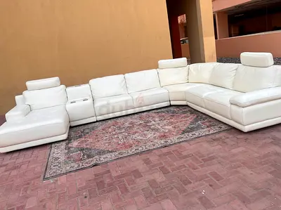 Marina home U shape sofa pure leather high end quality