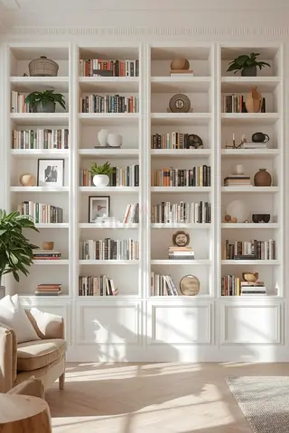 Home bookshelf collection — assorted novels and non-fiction (well-kept)