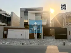 New Brand Super Luxury Central A/C Modern Villa G+1 in For Sale in Al Rawda - 3 Ajman