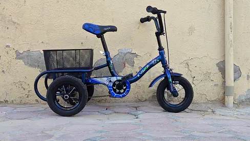 kids Tricycle used like New free delivery High Quality with soft seat size 12 for the age 2 to 4