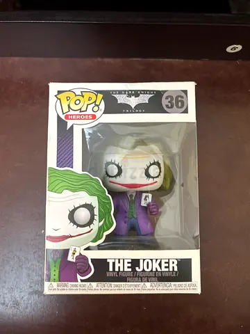 Funko Pop! Heroes The Joker #36 (Collector's Figure, New in Box)