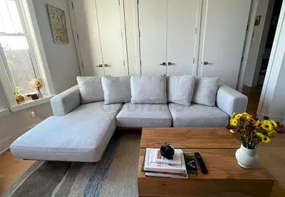 West Elm Newport feather 🪶 filled L Shape Sofa