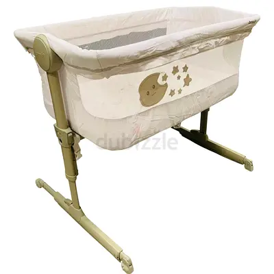 Brevi Nanna Oh Rocking Bedside Crib - White