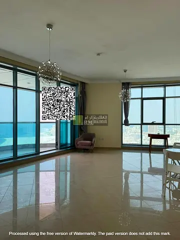 Spacious 2BR Sea & City View Apartment | Ajman Corniche Tower
